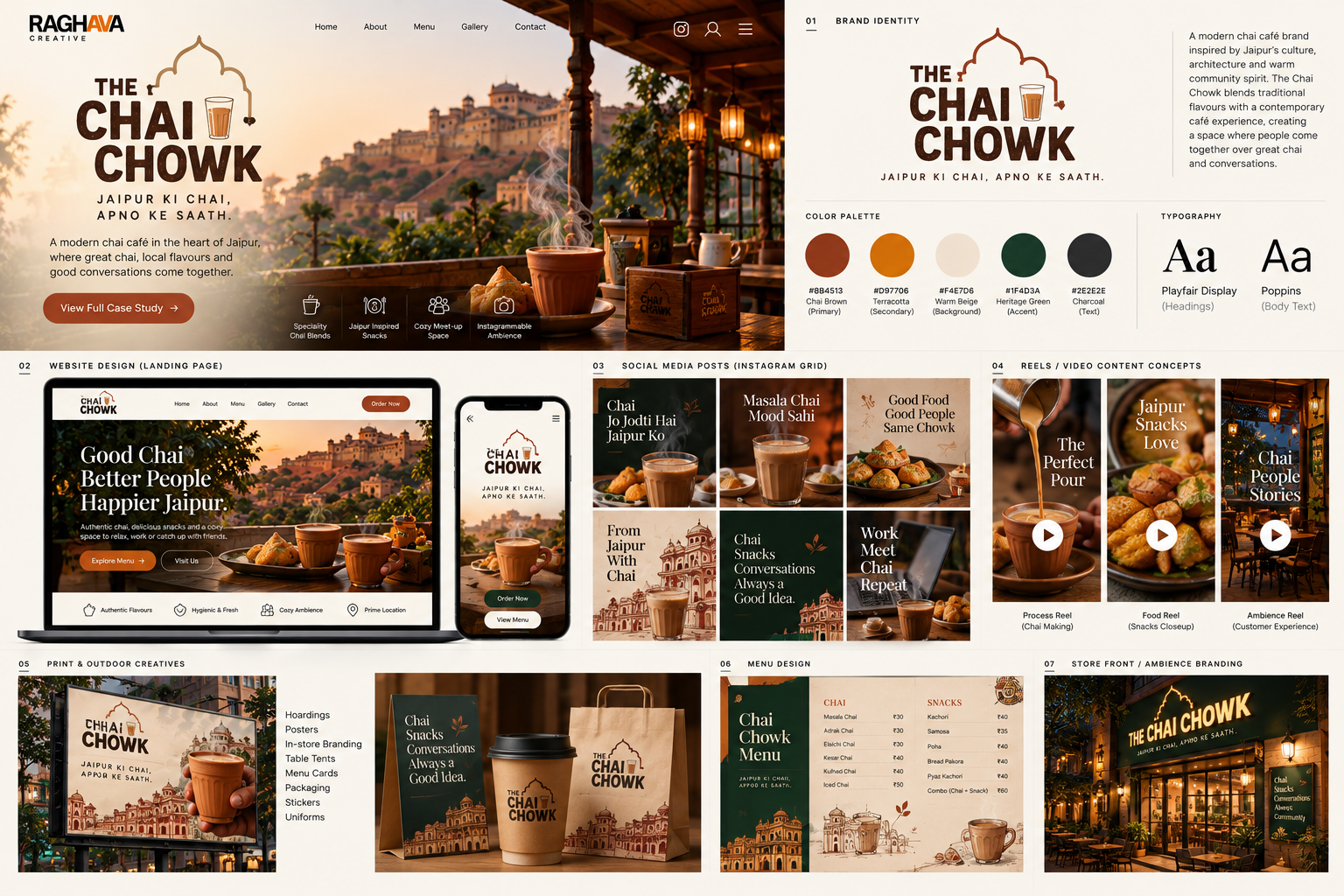 Chai Chowk self-initiated hospitality and social content concept